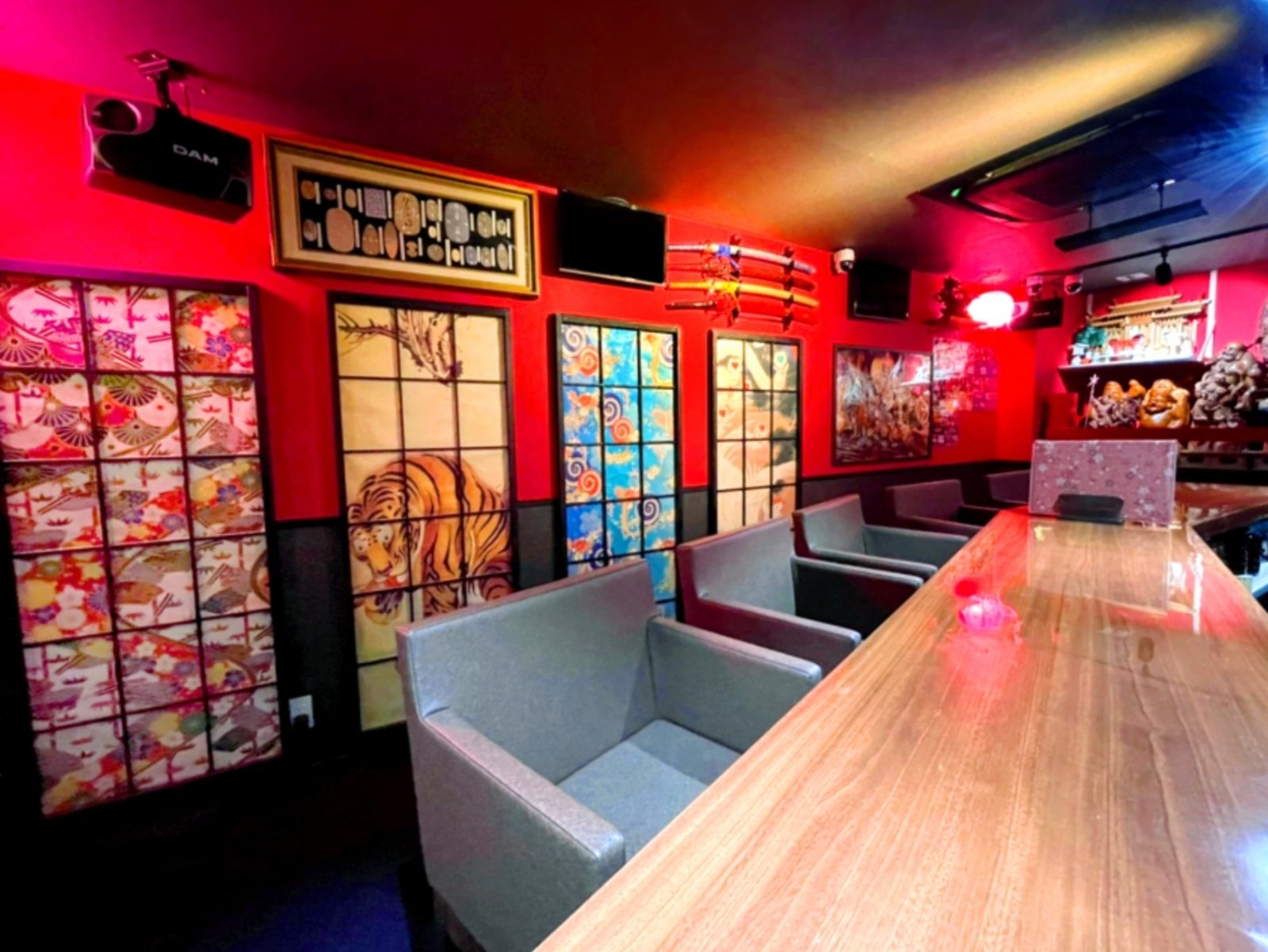花魁Girl's Bar いろは道中 店内写真